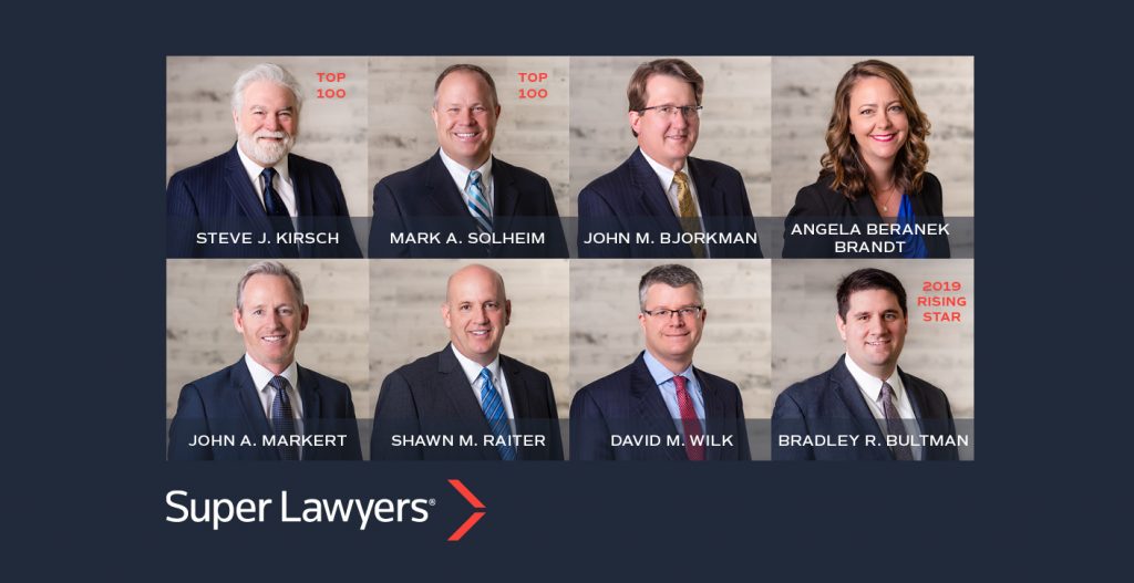 Eight Attorneys Recognized On The 2019 MN Super Lawyers & Rising Stars ...