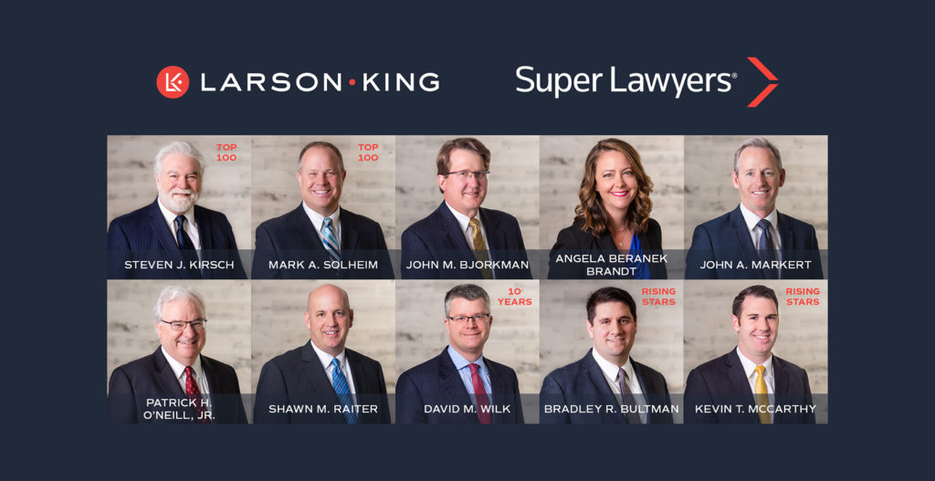 Ten Larson • King Attorneys Recognized by Super Lawyers and Rising